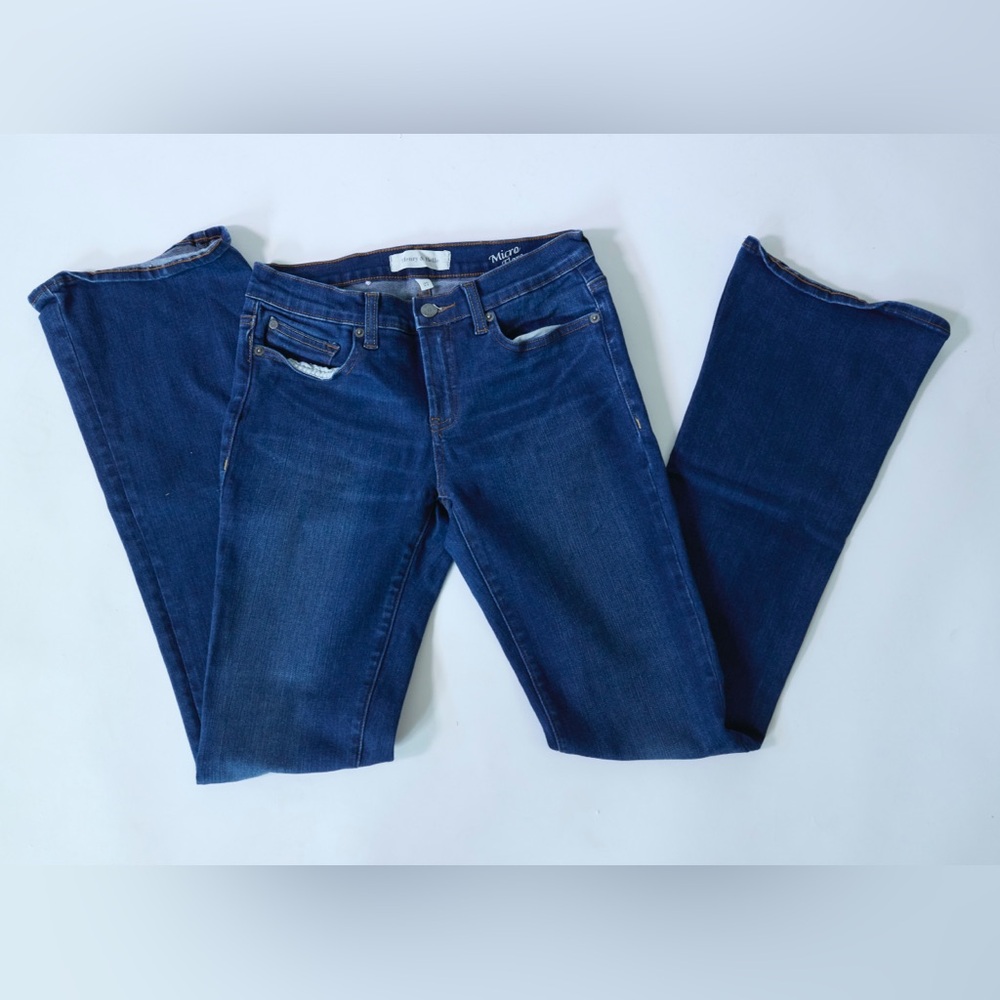 Henry & Belle Women's Dark Blue Flare Jeans